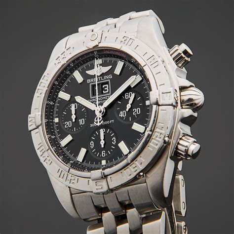 used breitling blackbird watch|Breitling chronomat blackbird.